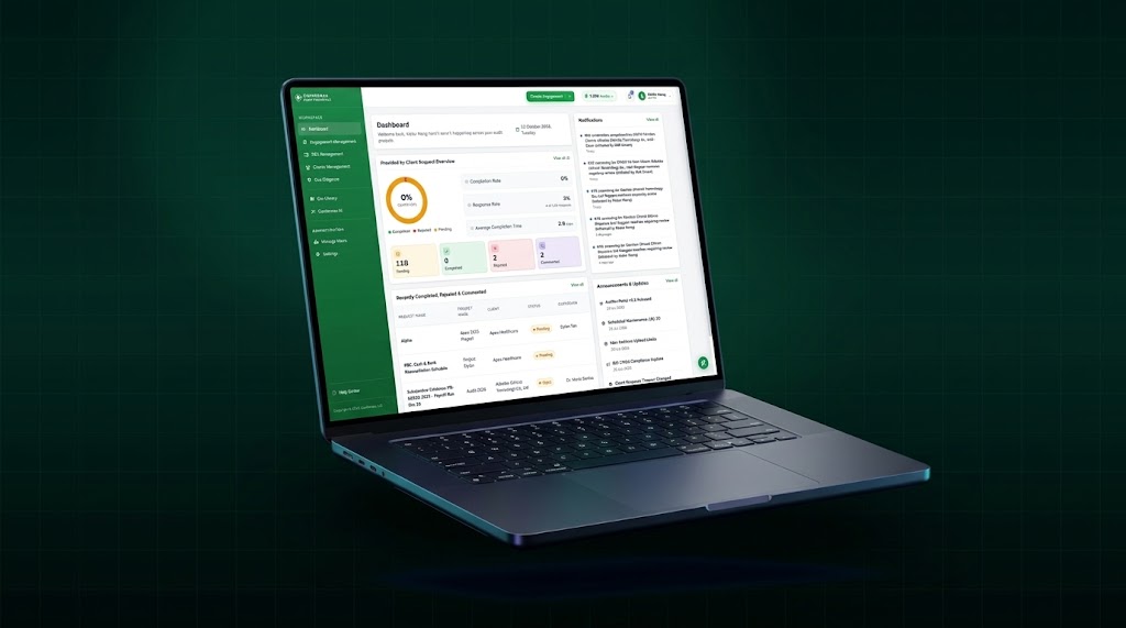 Confermax Audit Essentials AI-Native Platform Mockup